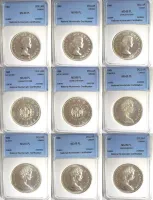 Canada Silver Dollars MS-69PL 20pk